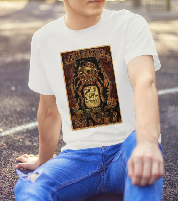 Cheepnis Dweezil Zappa Roxy Prospopnylson Chicago 8/15/24 T-Shirt