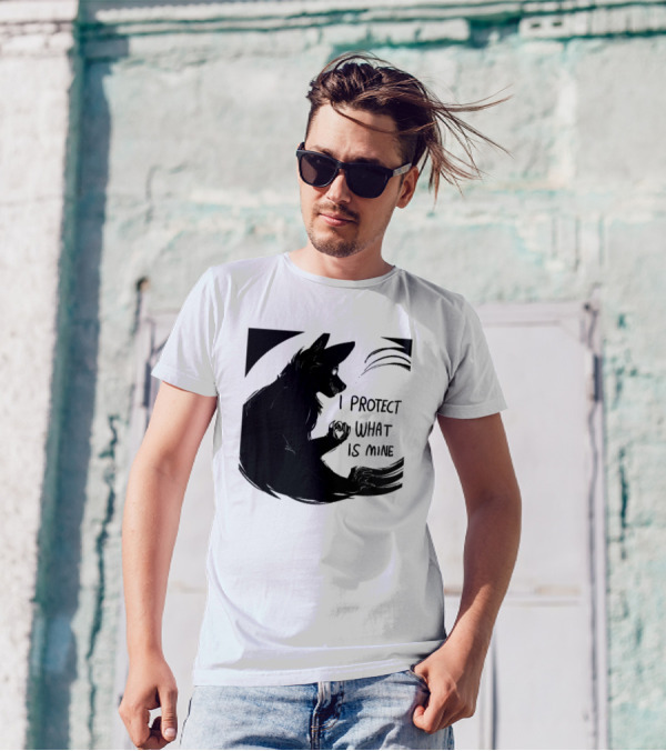 I Protect What Is Mine Wolf T-Shirt