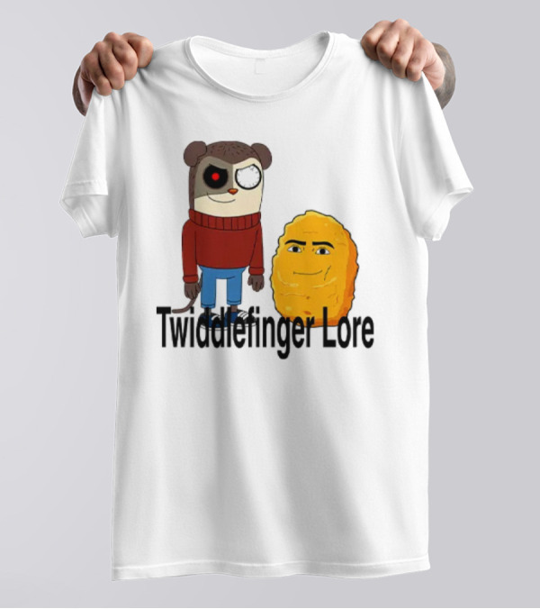 Twiddlefinger Lore Max And Nugget Cartoon Characters T-Shirt