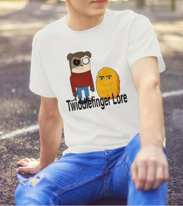 Twiddlefinger Lore Max And Nugget Cartoon Characters T-Shirt