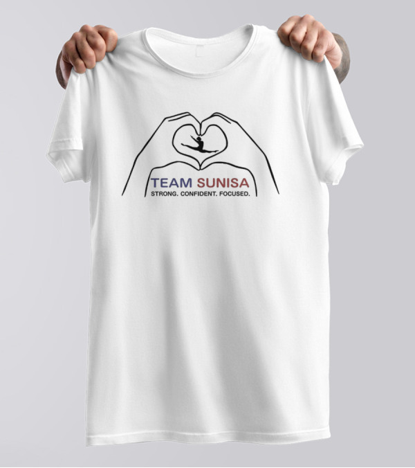 Team Sunisa Gymnastics Strong Confident Focused T-Shirt