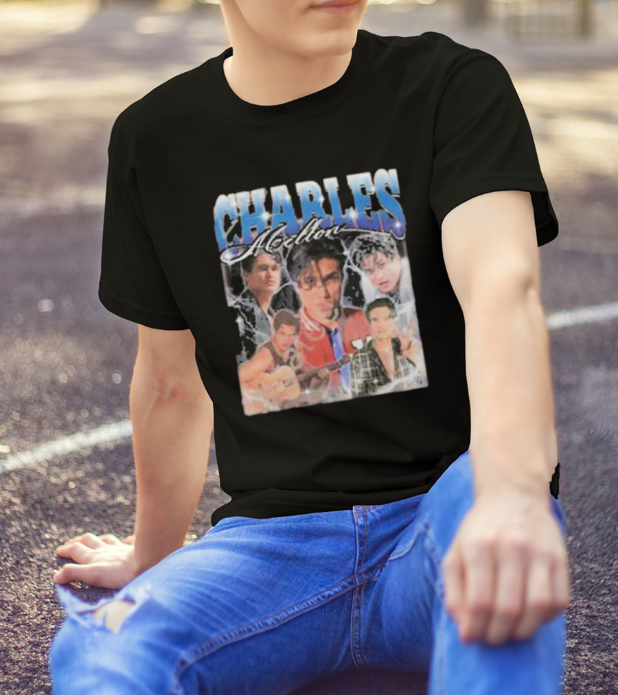 CHARLES Melton Collage T-Shirt