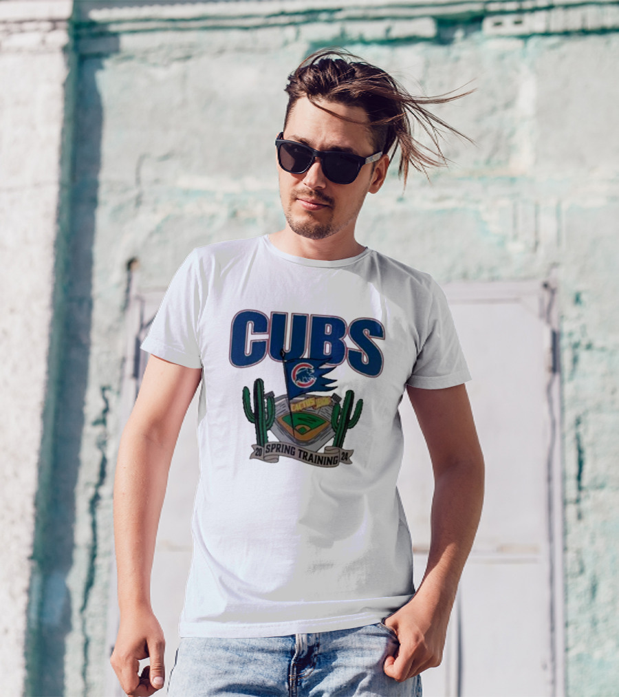 Cubs Cactus League 2024 Spring Training Baseball T-Shirt