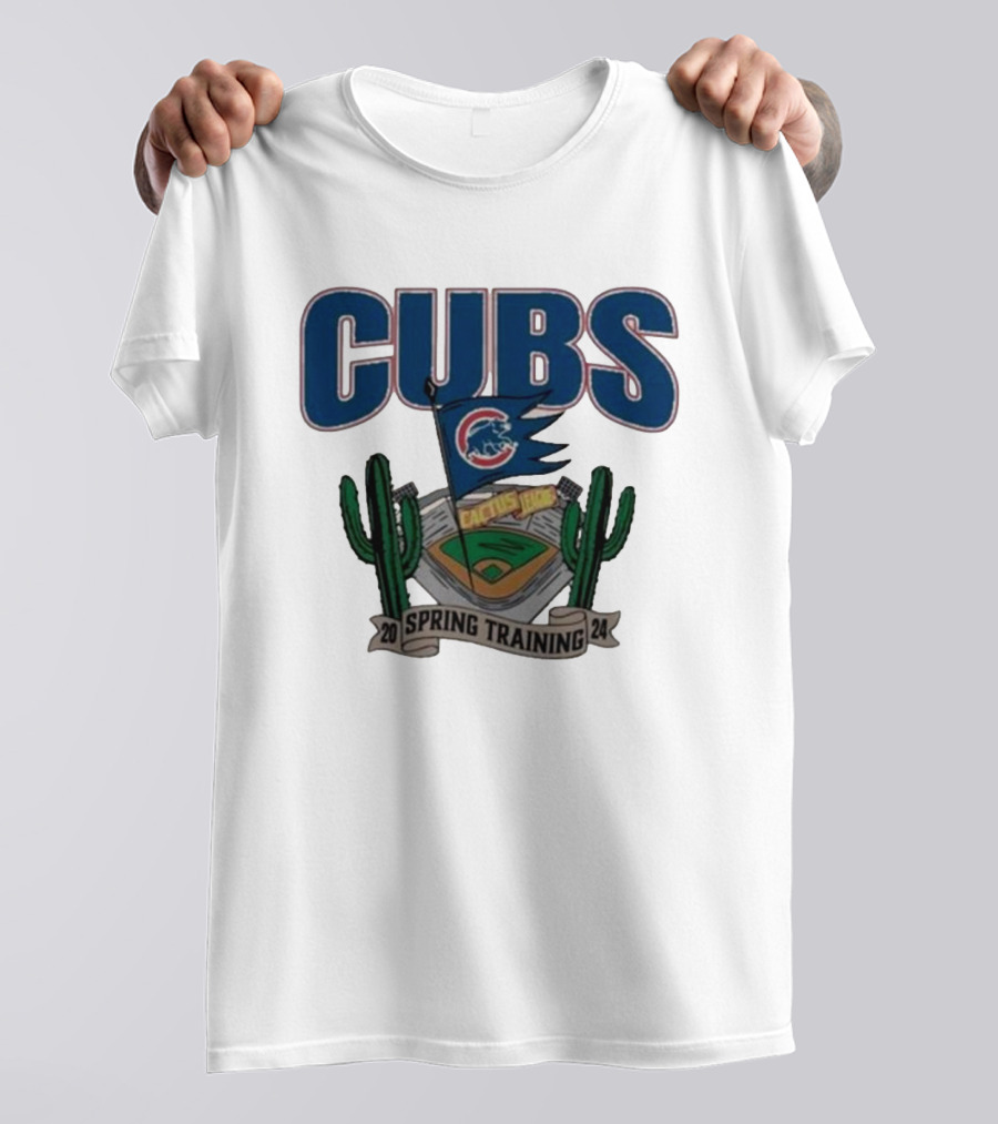 Cubs Cactus League 2024 Spring Training Baseball T-Shirt