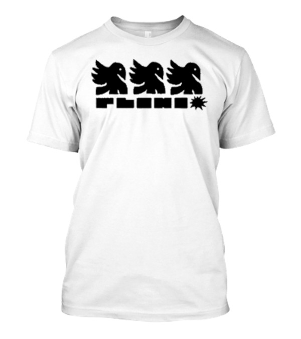 Plini Three Dancing Birds Silhouette With Starburst T-Shirt