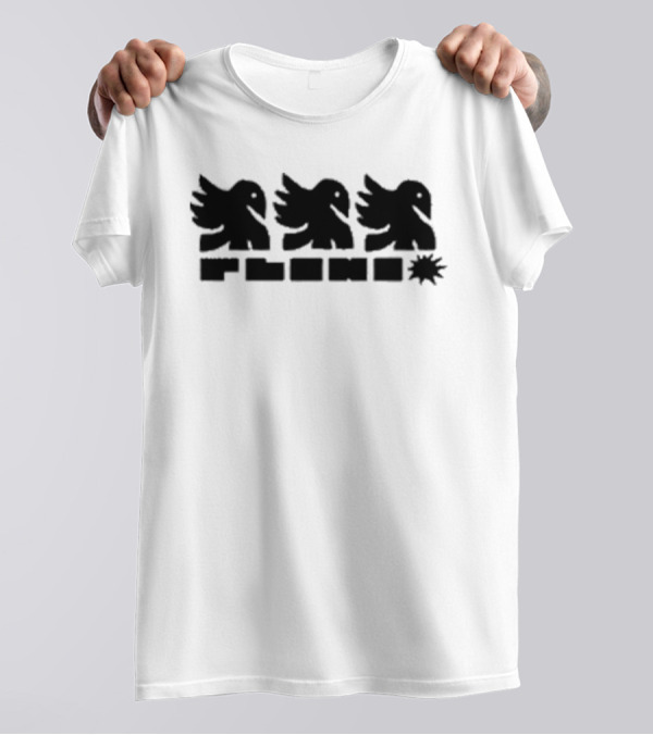 Plini Three Dancing Birds Silhouette With Starburst T-Shirt