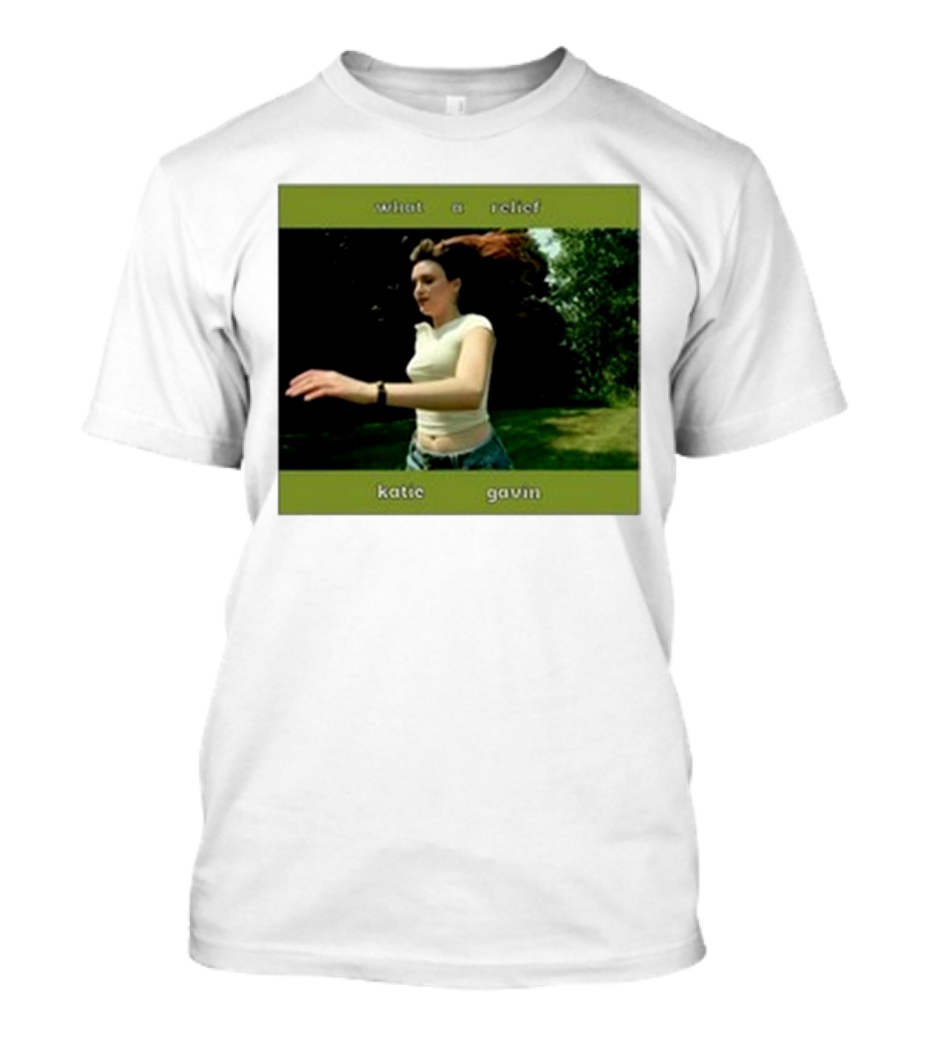 What A Relief Katie Gavin Running Green Park Scene T-Shirt