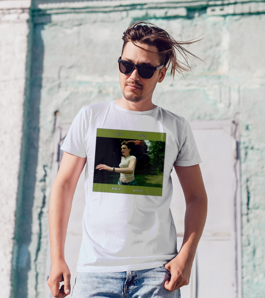 What A Relief Katie Gavin Running Green Park Scene T-Shirt