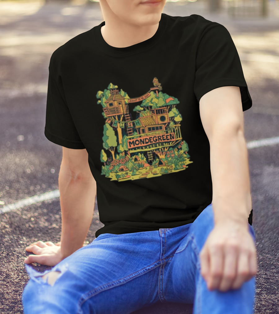 Phish Mondegreen Treehouse August 25 2012 Woodlands Classic T-Shirt