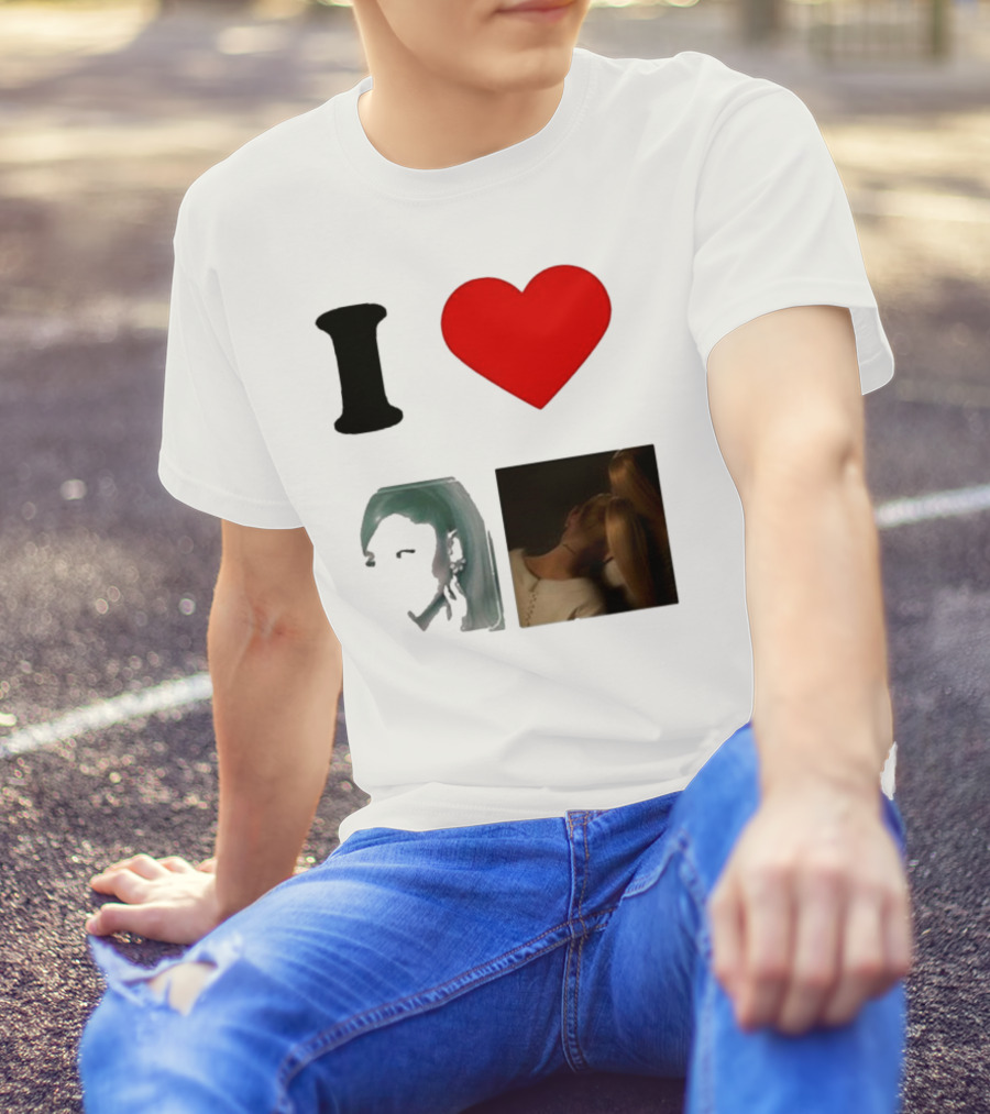 I Love Ariana Grande Cameron Fan Art Duo T-Shirt