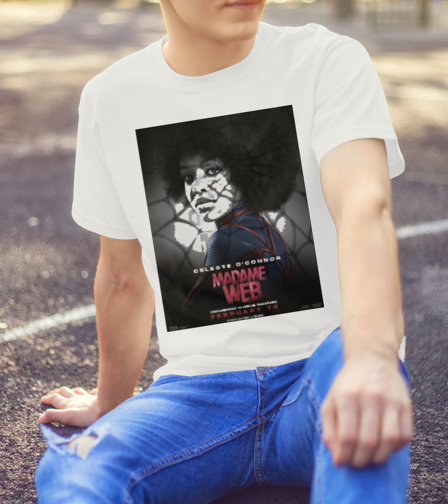 Celeste O’Connor In Madame Web Exclusively In Movie Theaters February 14 T-Shirt