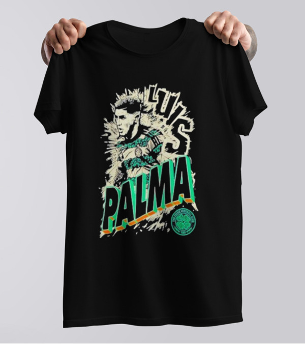 Celtic Football Club Luis Palma Soccer Legend T-Shirt