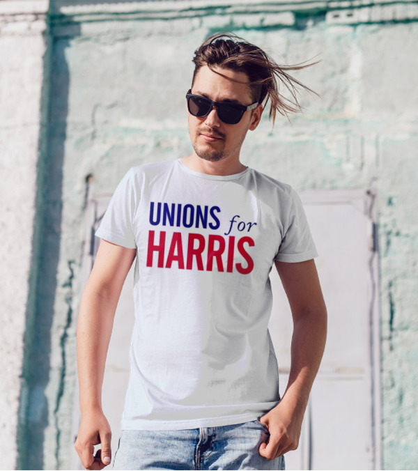 DNC Convention 2024 Unions For Harris T-Shirt