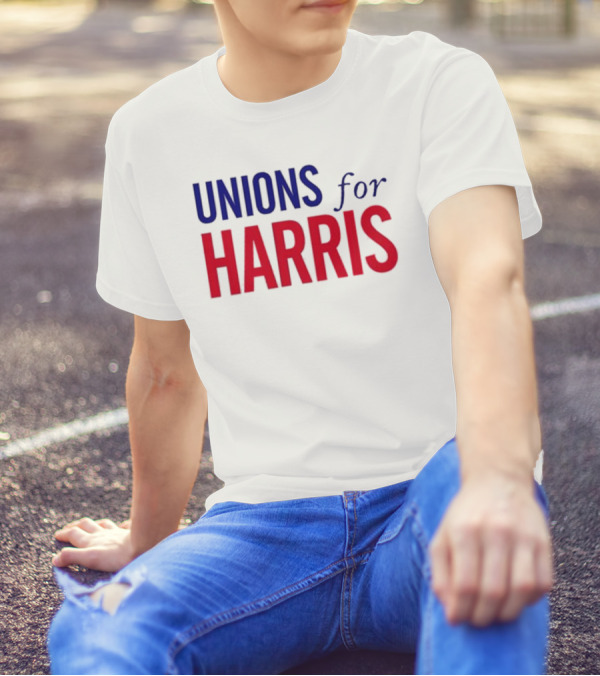 DNC Convention 2024 Unions For Harris T-Shirt