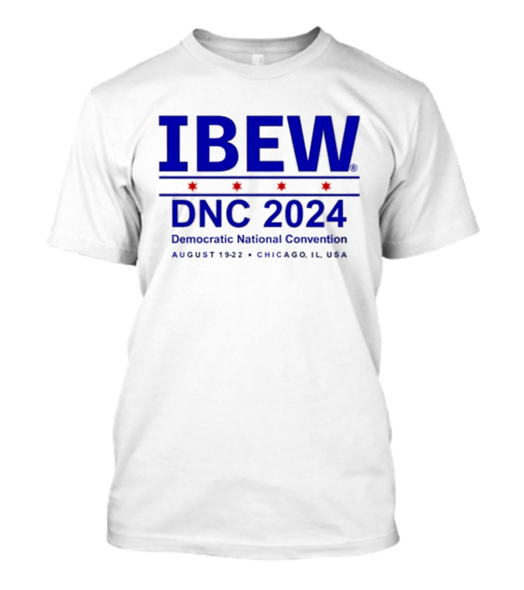 IBEW DNC 2024 Democratic National Convention August 19-22 Chicago IL USA T-Shirt
