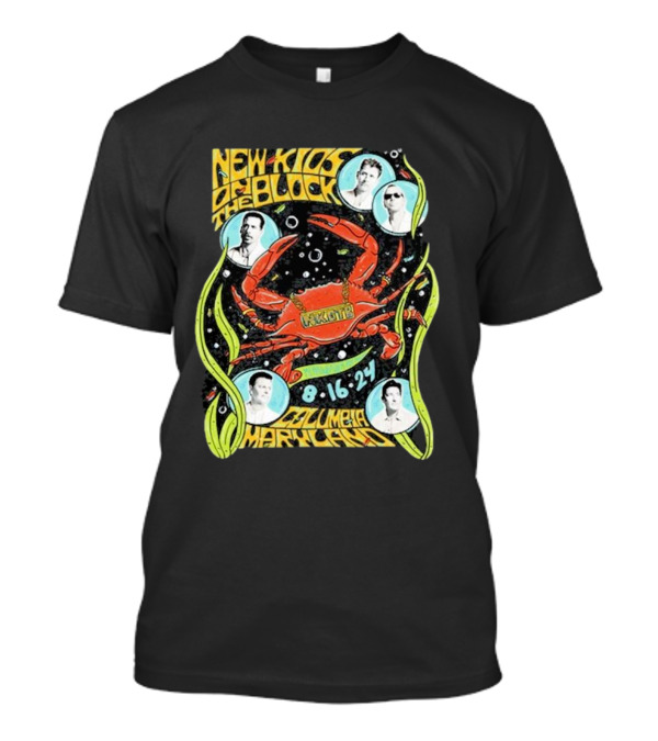 New Kids On The Block Columbia Maryland Magic Summer Tour 8.16.24 T-Shirt