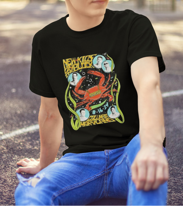 New Kids On The Block Columbia Maryland Magic Summer Tour 8.16.24 T-Shirt