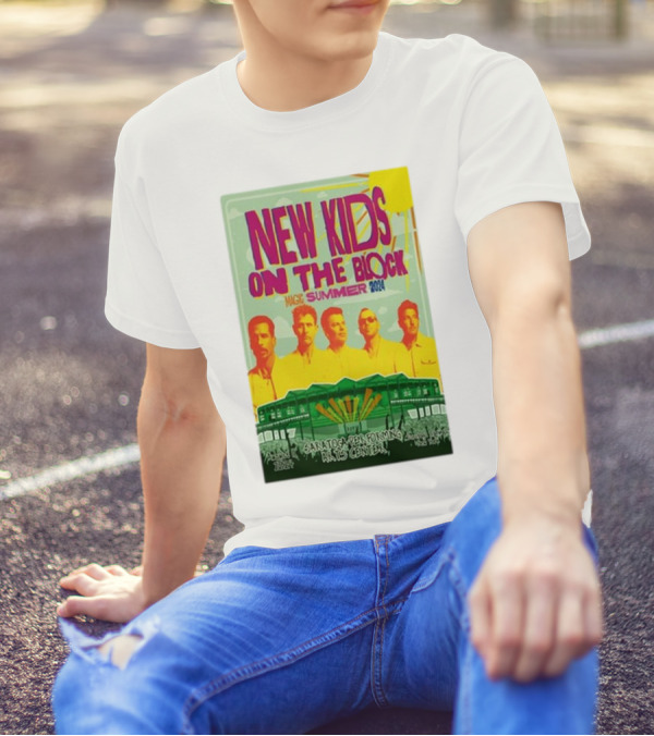 New Kids On The Block Magic Summer 2024 Saratoga Performing Arts Center T-Shirt