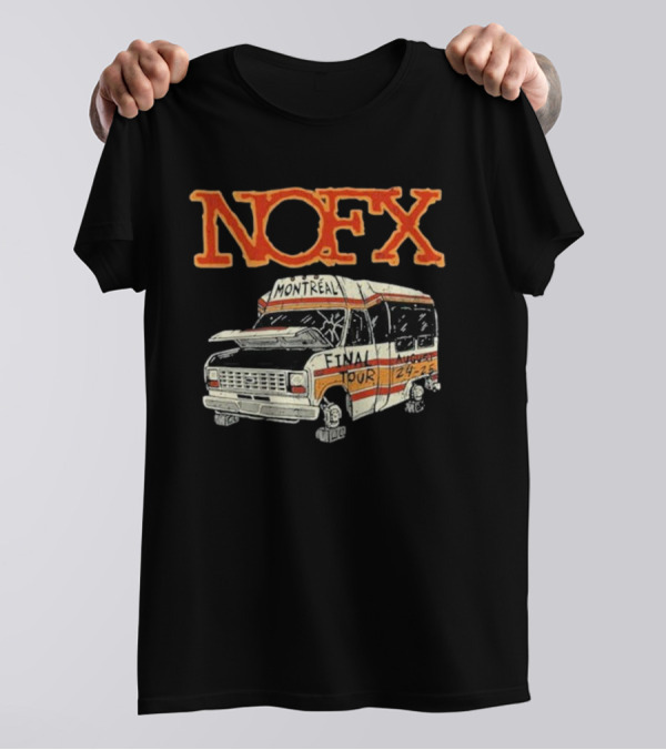 NOFX Final Tour Montréal August 24-25 2024 Parc Olympique Van T-Shirt