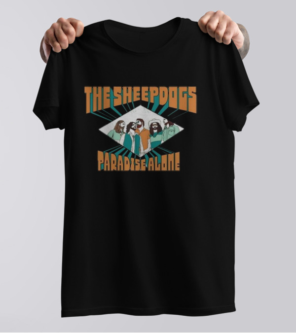 The Sheepdogs Paradise Alone Member 2024 Retro Band T-Shirt