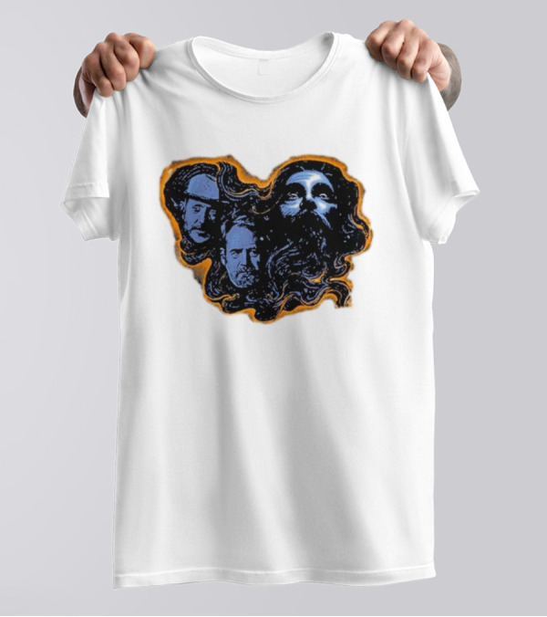 The White Buffalo A Freight Train Through The Night Faces And Mystical T-Shirt