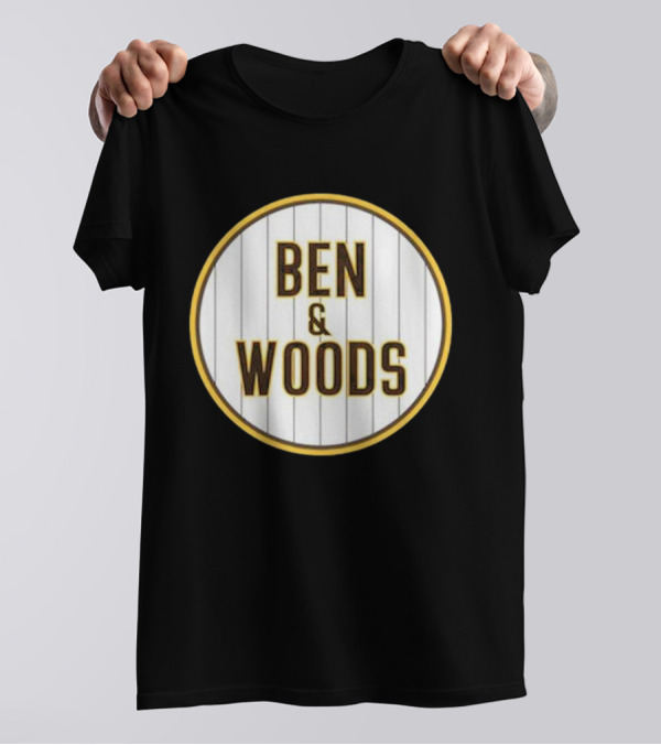 Yu Darvish Ben And Woods Pinstripe Circle T-Shirt