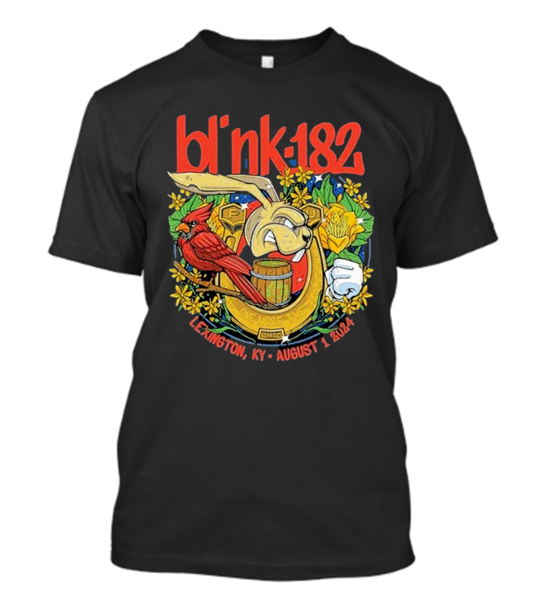 Blink-182 One More Time Event Lexington KY August 1 2024 Live Show T-Shirt