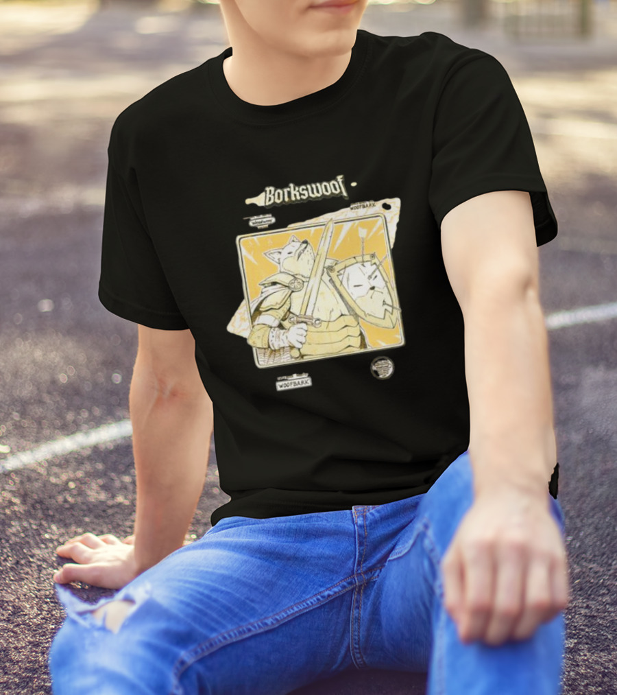 Borkwoof Woofer Woofbark Knight Adventure T-Shirt