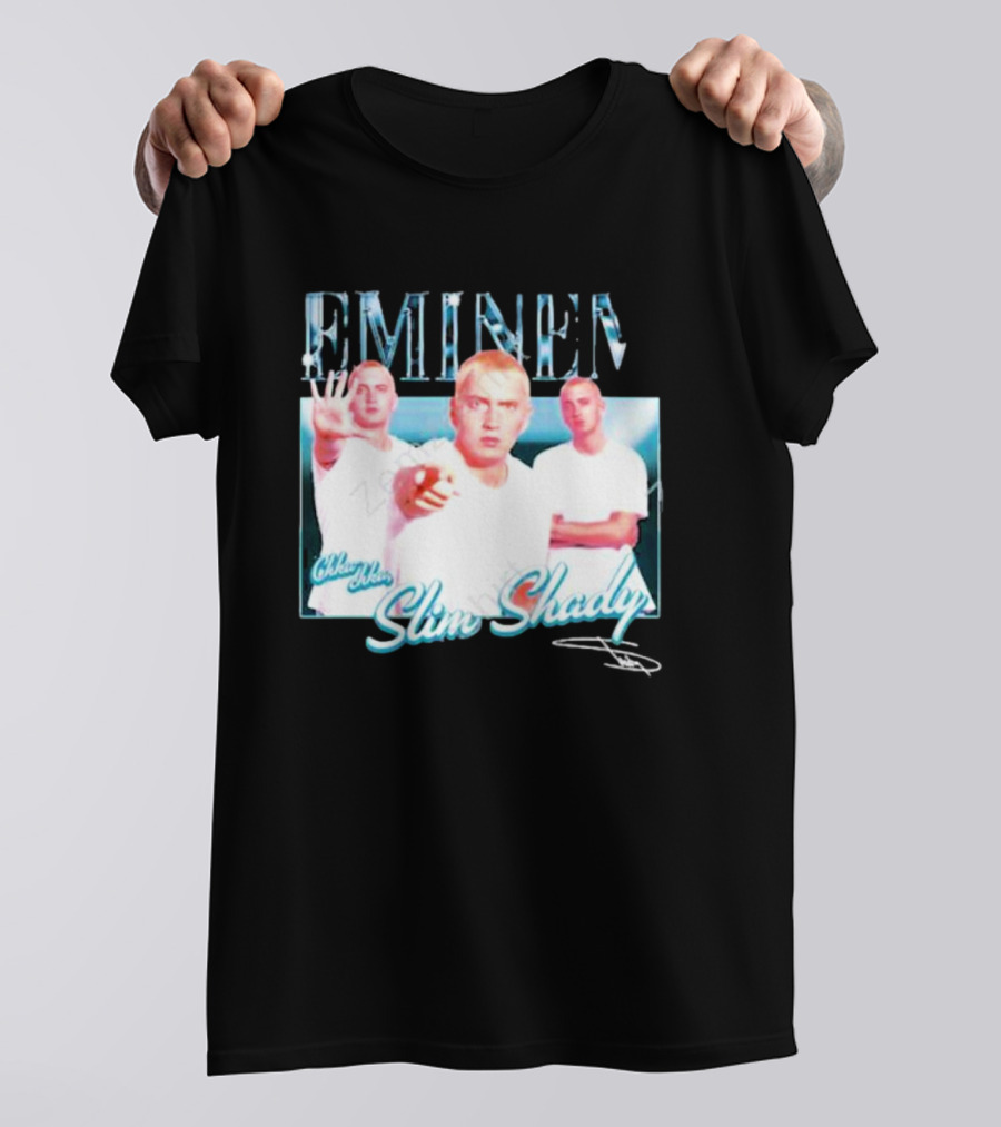 Eminem Chka Chka Slim Shady Eminem Merch T-Shirt