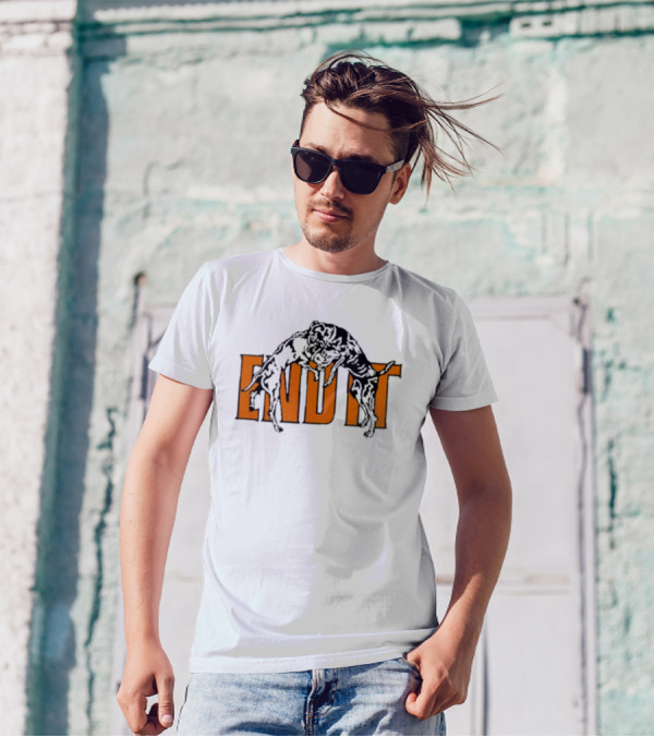 End It Isthatadug Dog Wrestling Emblem T-Shirt