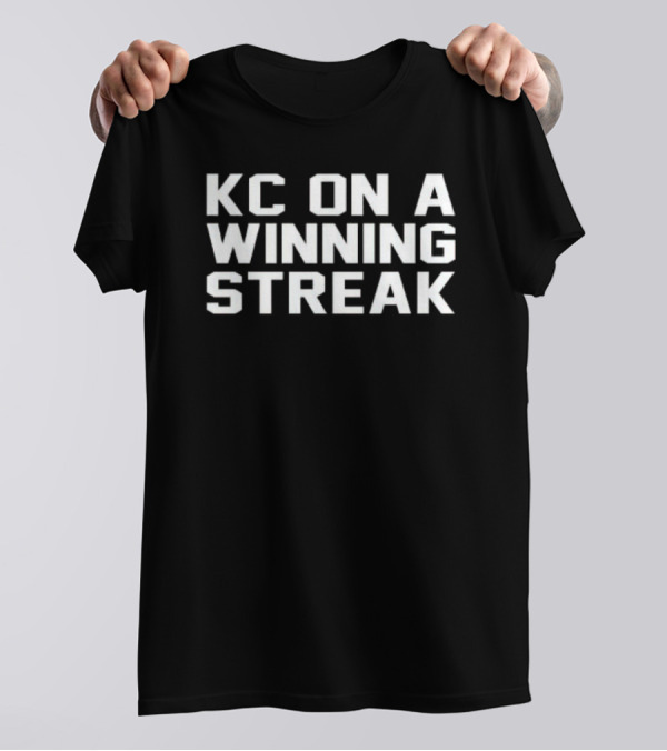 KC On A Winning Streak Championship Season Legend T-Shirt