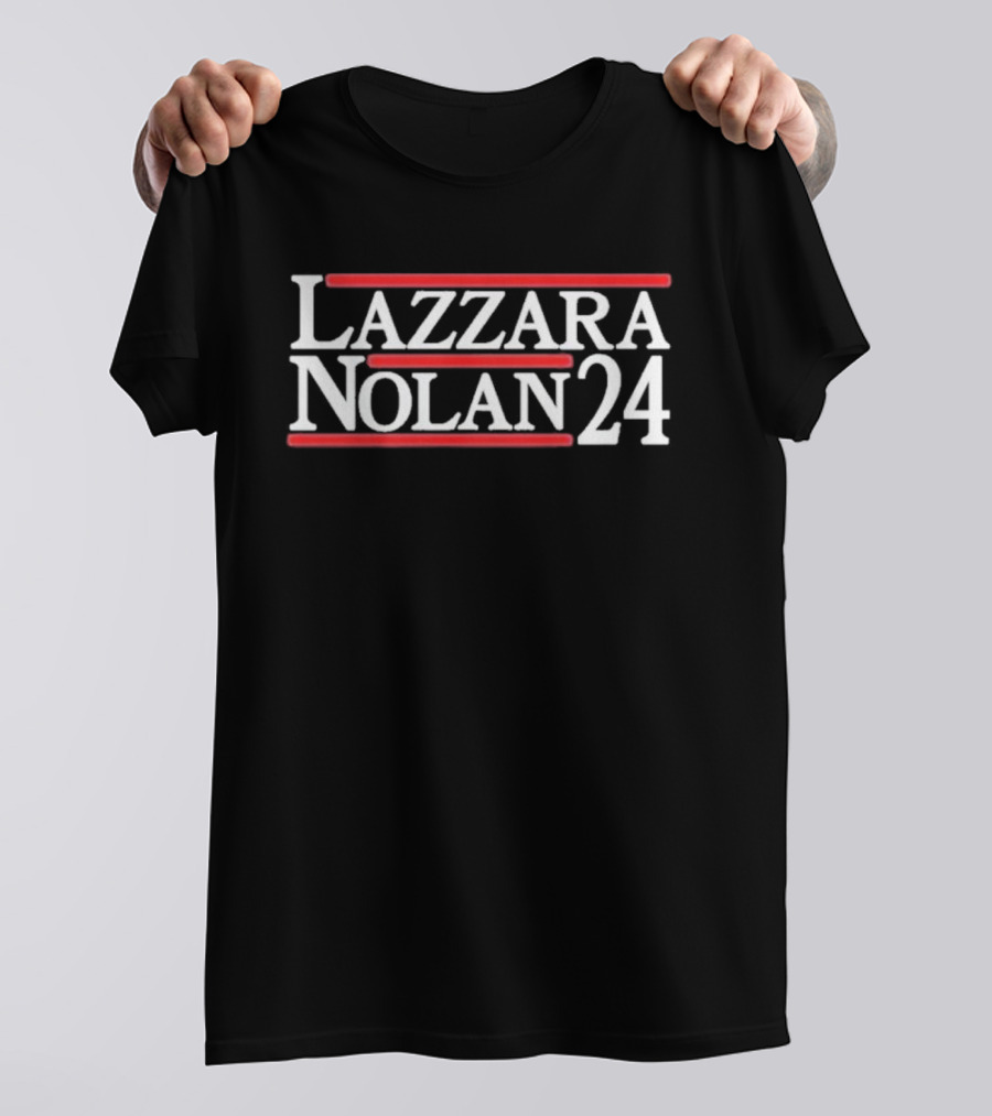 Lazzara Nolan 2024 Taking Back Sunday Font T-Shirt