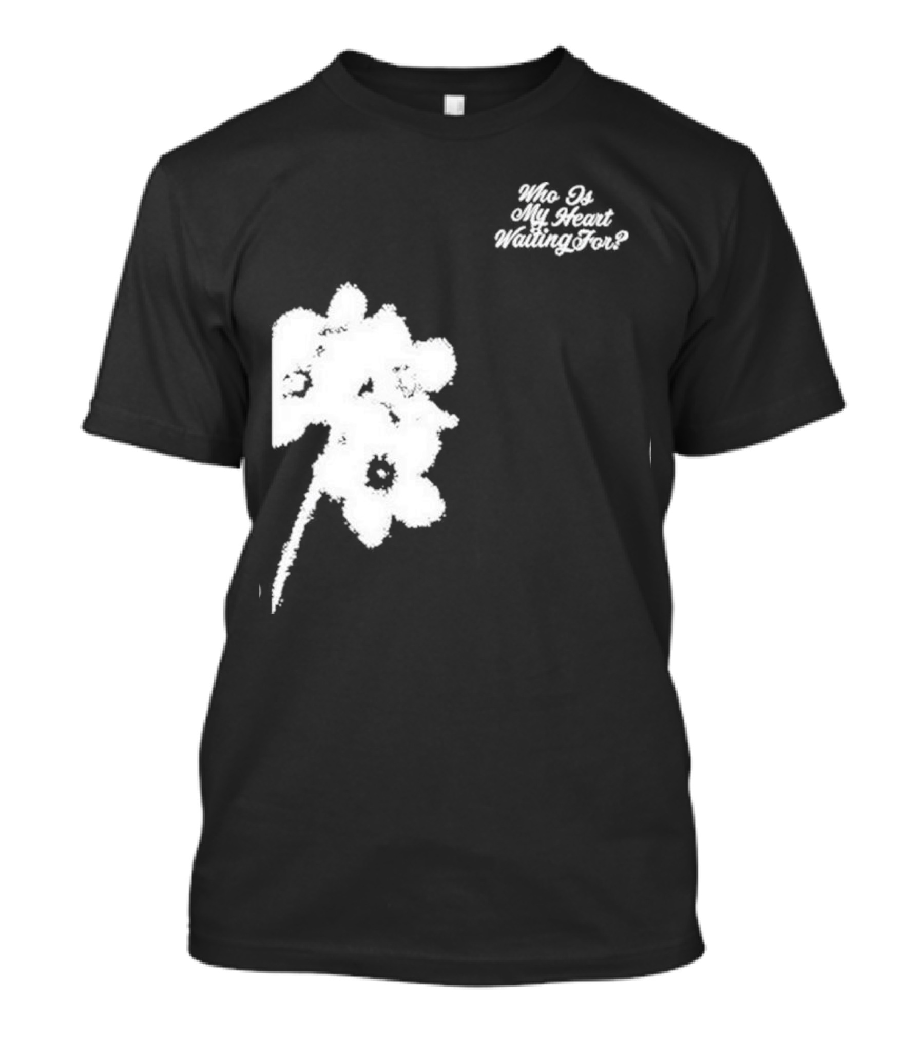 Who Is My Heart Waiting For Park Jimin Flower T-Shirt