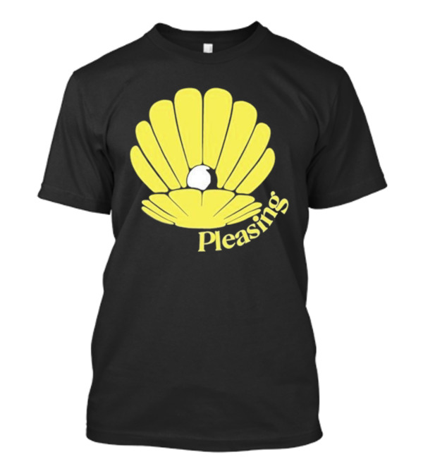 Pleasing Store Yellow Clam And Pearl T-Shirt
