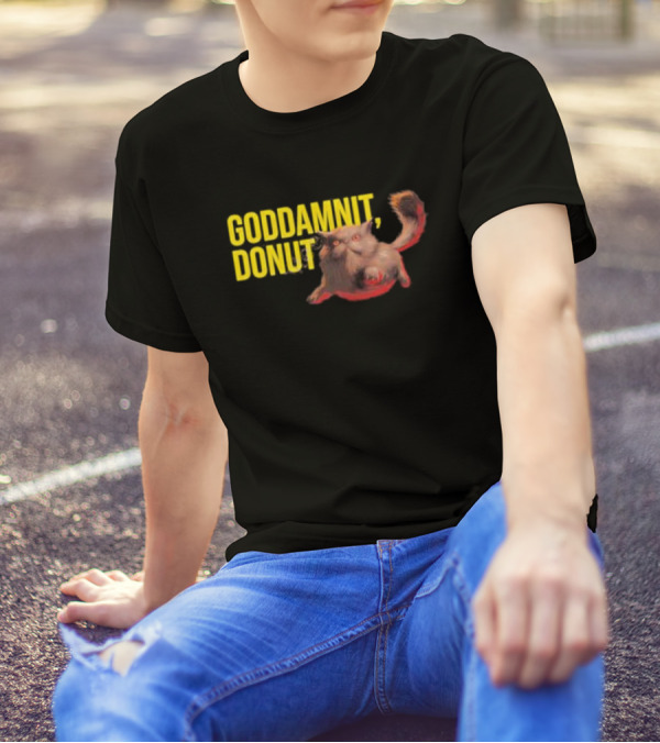 Goddamnit Donut Dungeon Crawler Carl Cat T-Shirt