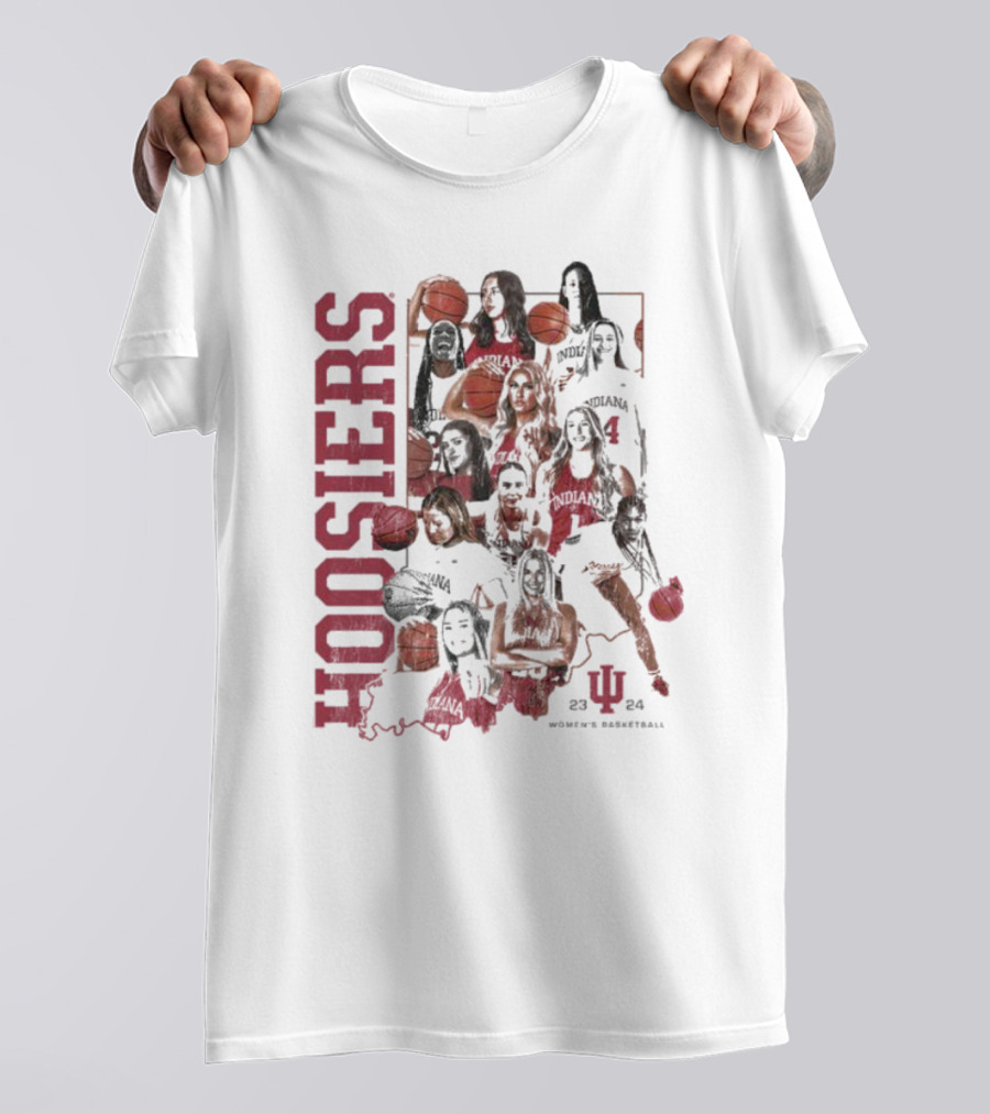 Indiana Hoosiers 23-24 Women's Basketball Team Exclusive Release T-Shirt