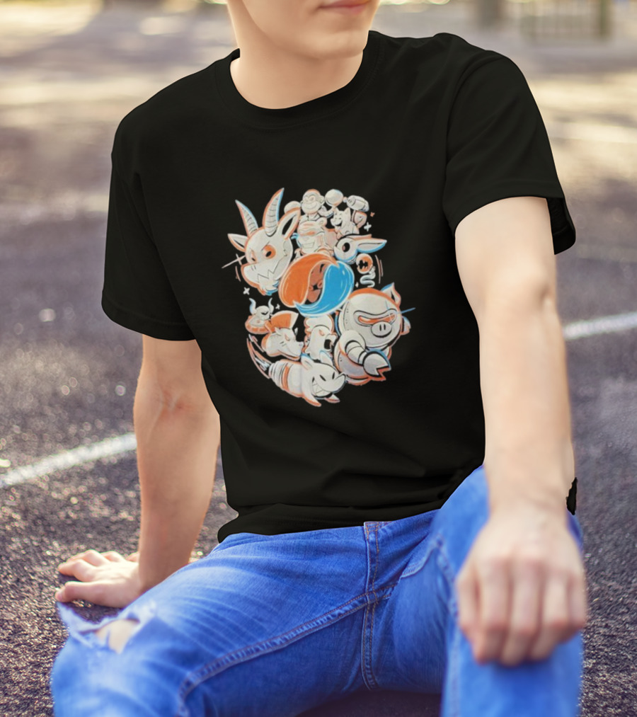 Extremely Cool Adofai Iconic Characters Compilation T-Shirt