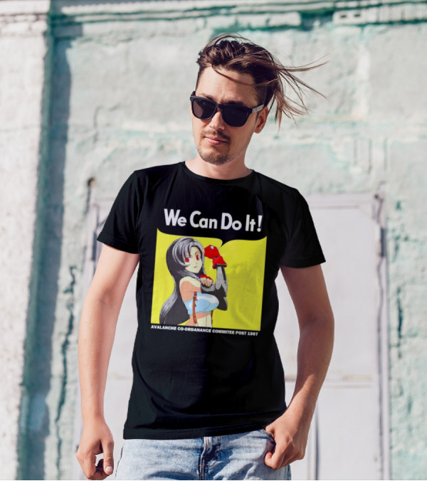 We Can Do It Avalanche Co-Ordanance Committee Post 1997 T-Shirt