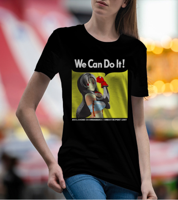 We Can Do It Avalanche Co-Ordanance Committee Post 1997 T-Shirt