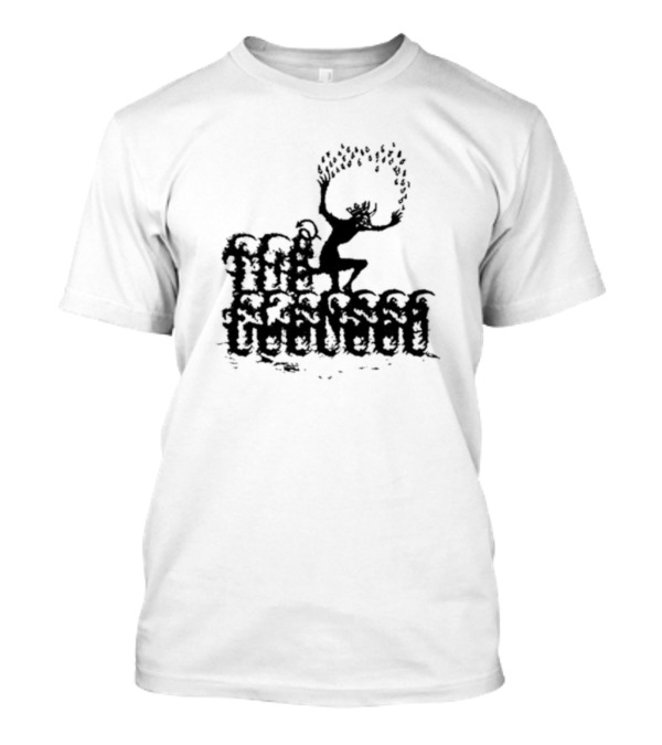 The Flenser Evil Twin Dancing Shadow Figure White T-Shirt