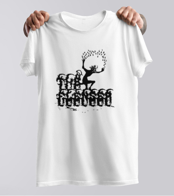 The Flenser Evil Twin Dancing Shadow Figure White T-Shirt