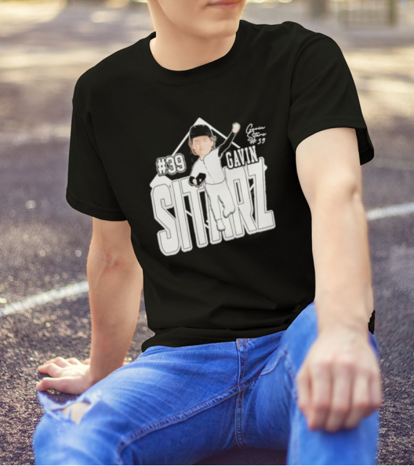 Gavin Sitarz #39 Michigan State Signature T-Shirt