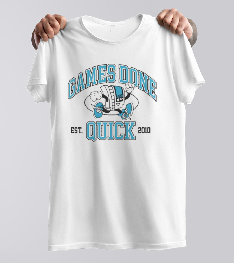 Games Done Quick Marathon Runner GDQ Est 2010 T-Shirt