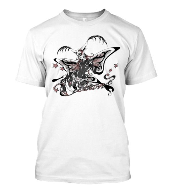 Dawn Gothic Butterfly Star Motif T-Shirt