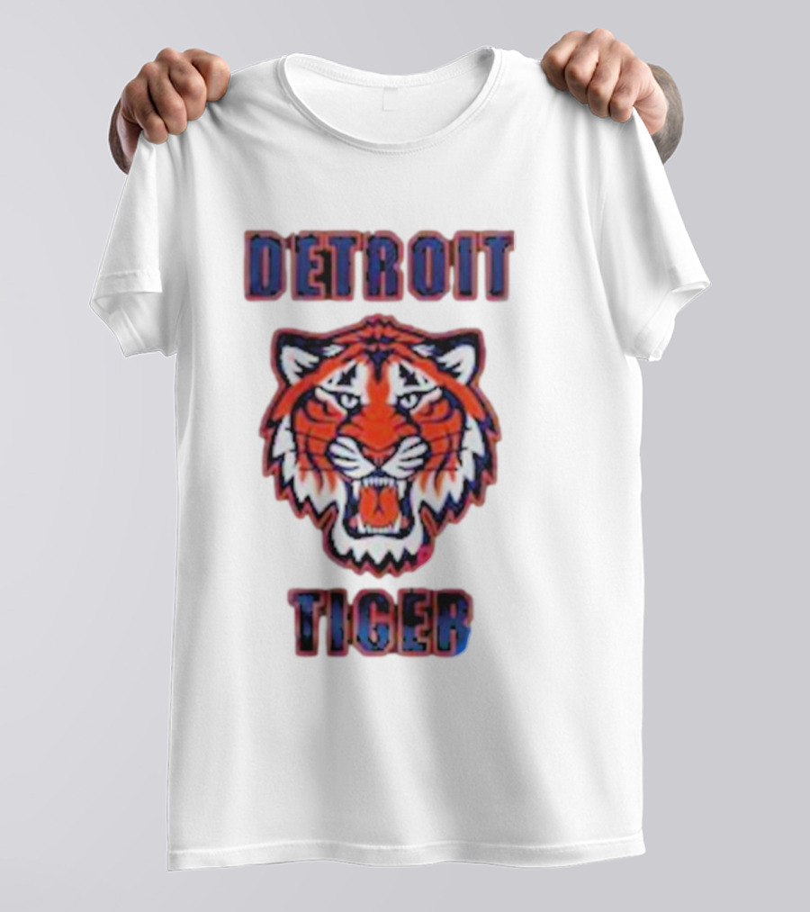 Detroit Tigers MLB 2024 Bless You Boys Black Tiger T-Shirt