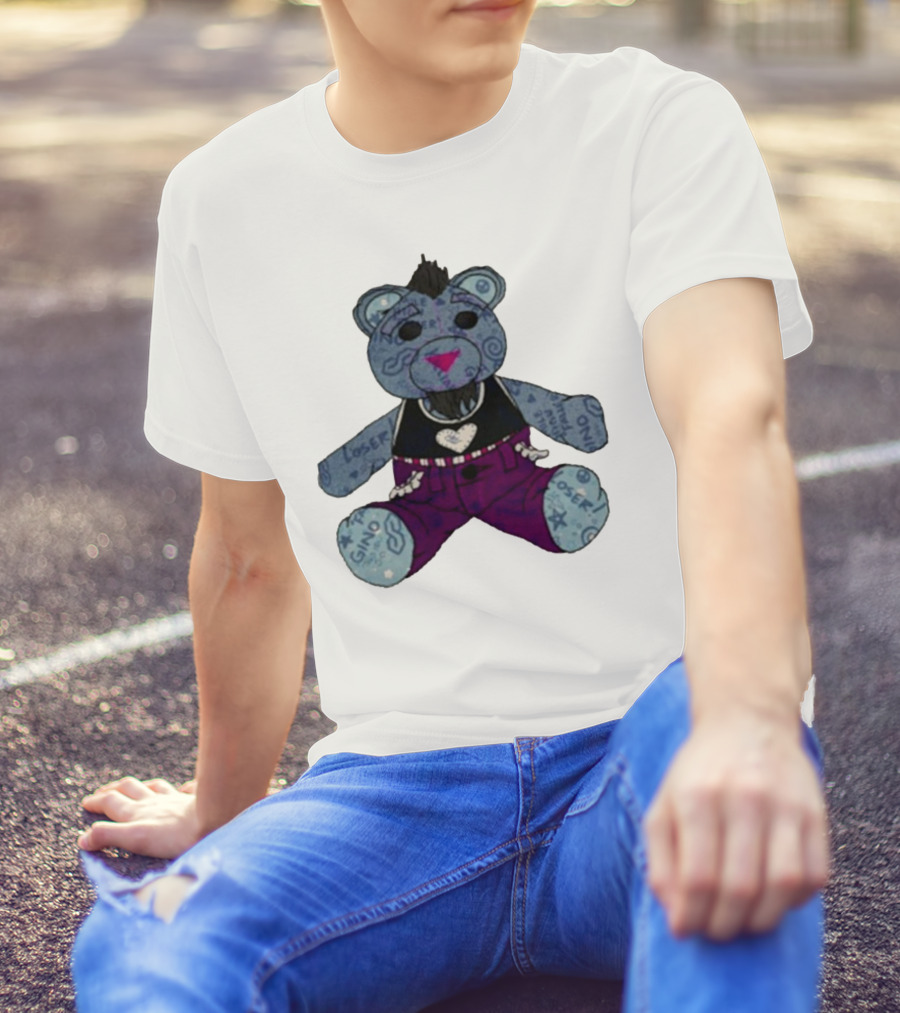 Doodle Bear Killian Krowe Bear Loser One Gino T-Shirt