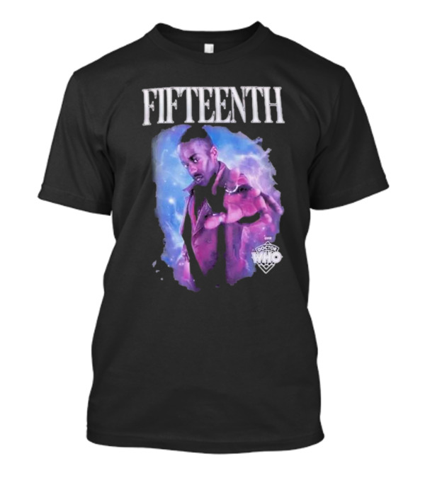 Fifteenth Doctor Who Portrait In Cosmic Energy Background T-Shirt