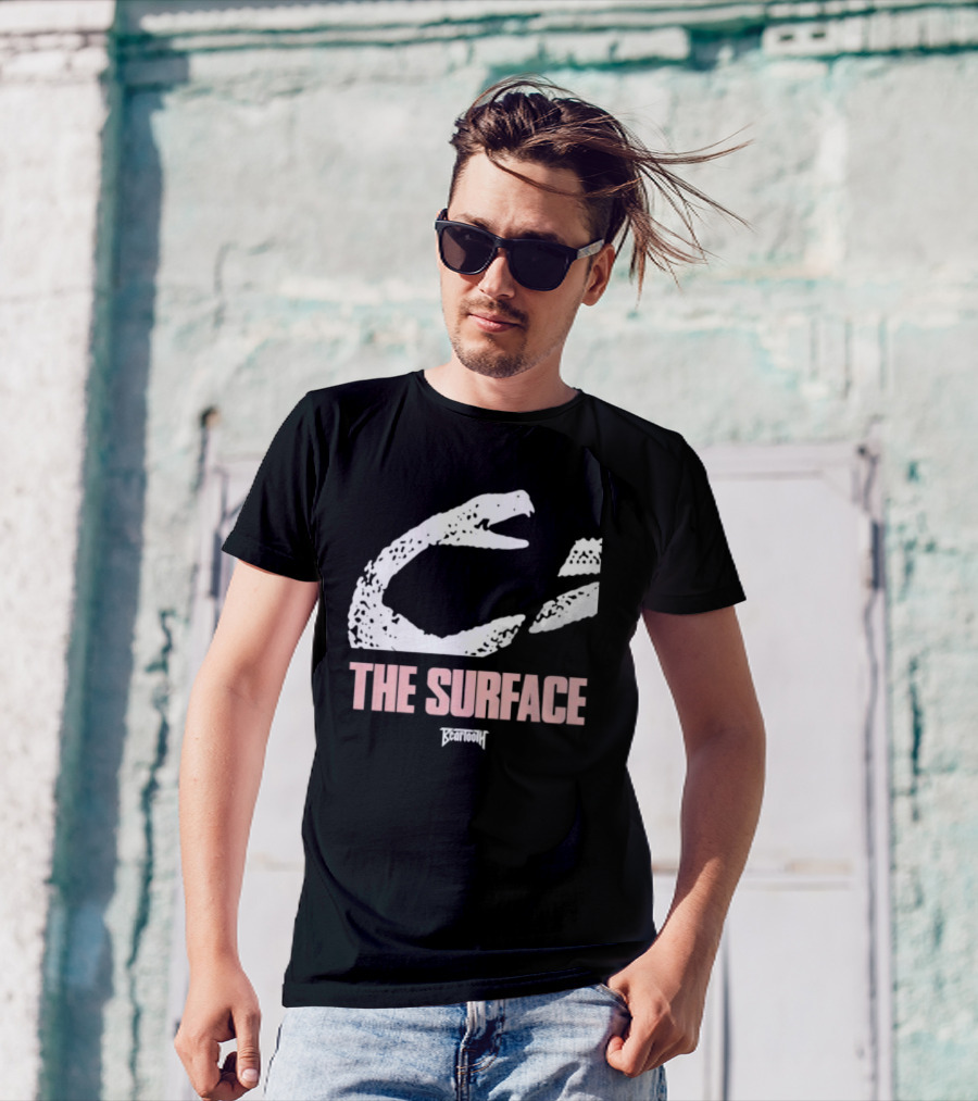 Beartooth The Surface Snake White Text T-Shirt