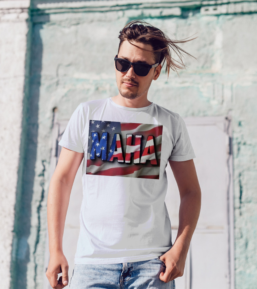 Bryce Lipscomb Maha Make America Healthy Again USA Flag T-Shirt