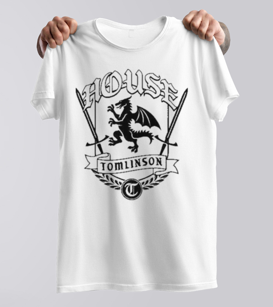 House Tomlinson Dragon Crest Midweight Connor Tomlinson T-Shirt